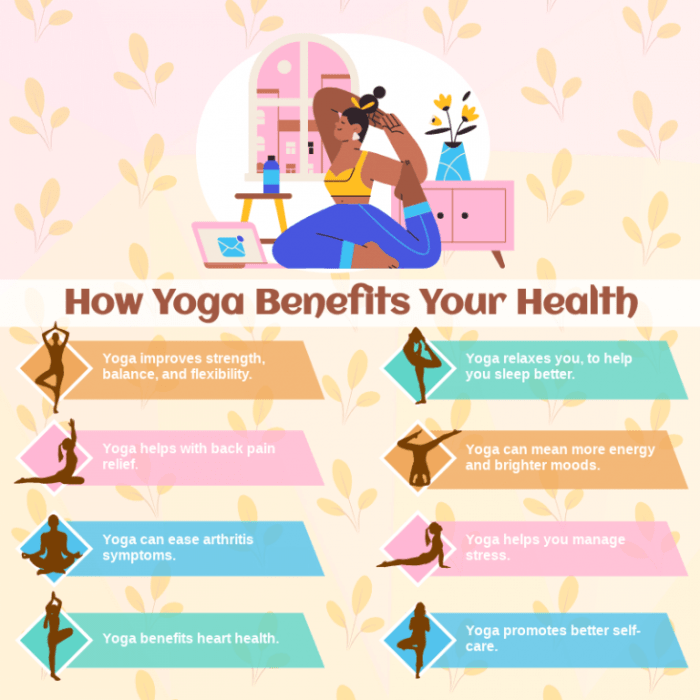 Benefits of yoga for physical fitness and mental health